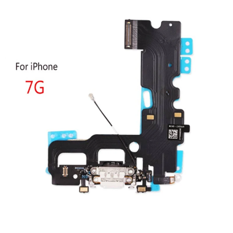 Для iPhone 7 Зарядное устройство USB Разъем данных шлейф разъема для наушников лента +