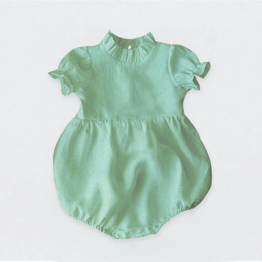 Newborn Baby Girls Rompers Summer 100% Cotton New Fashion Clothes Toddler Girl Jumpsuit Playsuit | Детская одежда и обувь