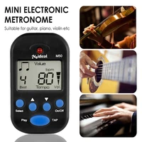 mini professional metronome wled indicator lcd screen tuner violin piano metronome clip on adjustable for guitar digital v v1z4