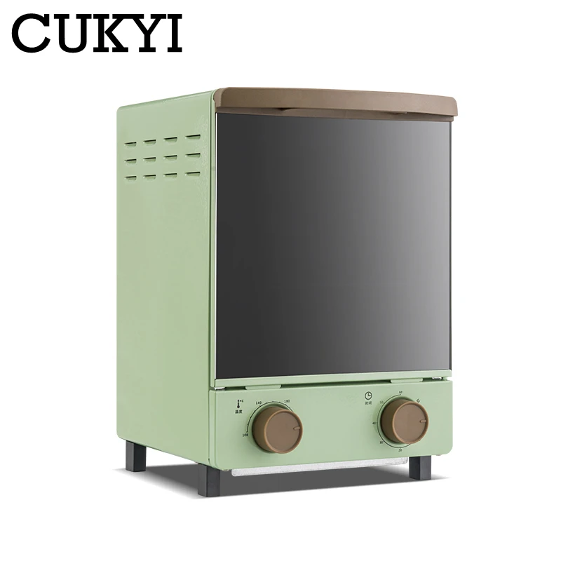 Духовка CUKYI Вертикальная электрическая многофункциональная 12 л 800 Вт таймер 60