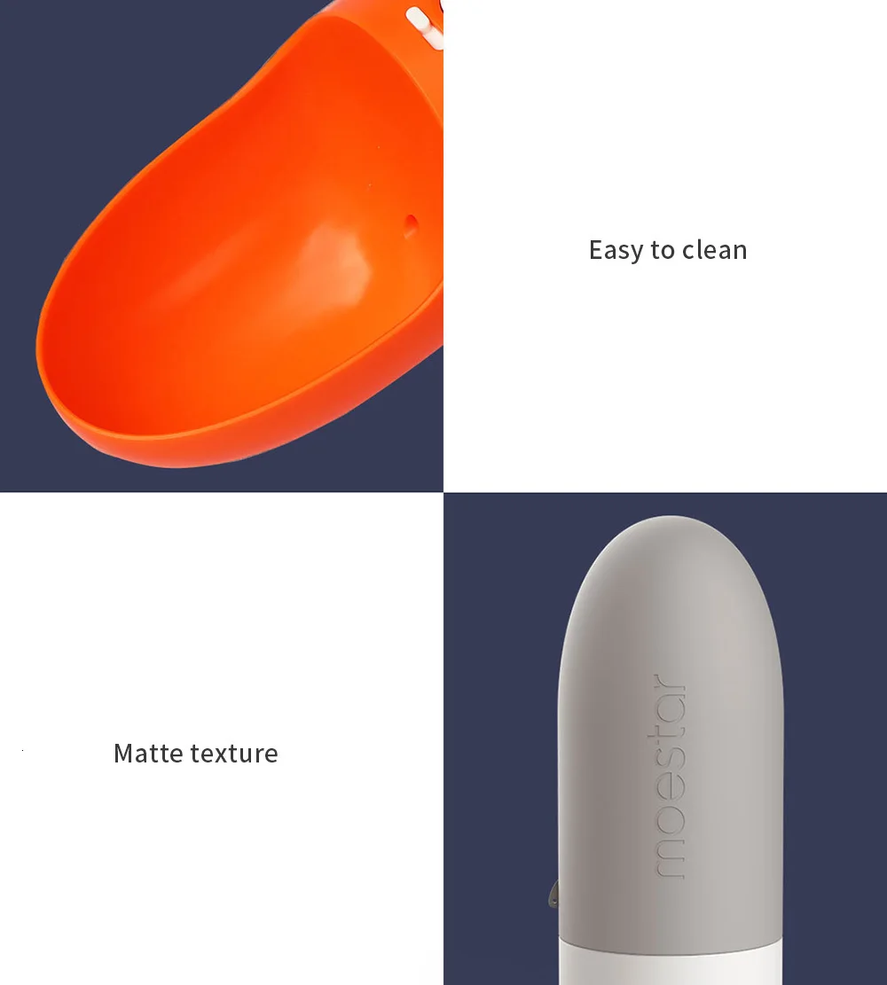 Оригинальная кружка для воды Xiaomi Rocket Pet 270 мл, портативная чашка для воды с одной кнопкой и замком для собак, кошек, уличная чашка для питья домашних животных