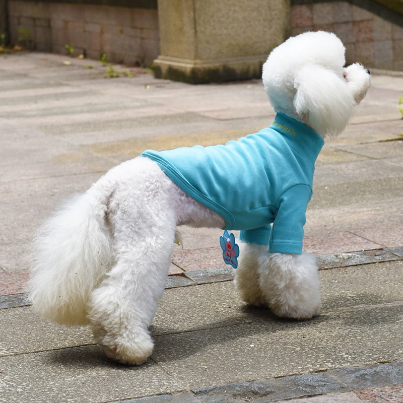 Комбинированная распродажа одежда для собак хлопковая нижняя рубашка щенков на