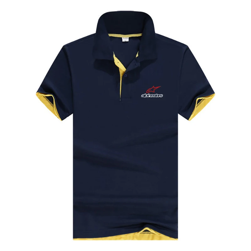 

Spring And Summer Short-Sleeved Polo Shirt Men's Suit Brand Breathable High-Quality Fashion Business Casual Outdoor Sports Top