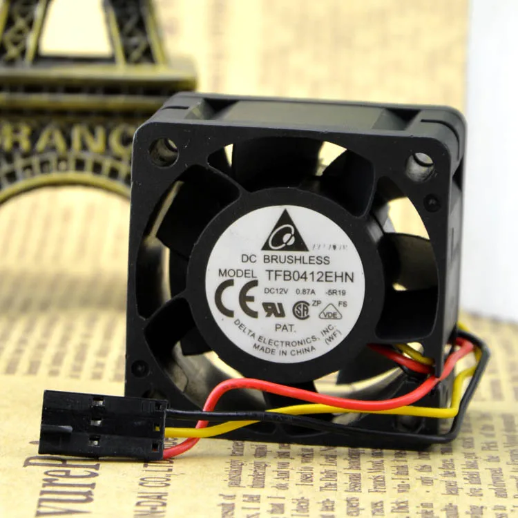 

Новое охлаждение двигателя 4 см 4 wireswm 4028 12 В 0.87A TFB0412EHN