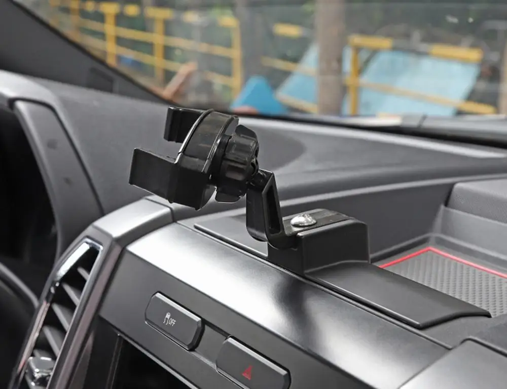 phone holder stand gps mount bracket for ford f150 f 150 2015 2016 2017 2018 2019 2020 2021 car interior accessory abs black free global shipping