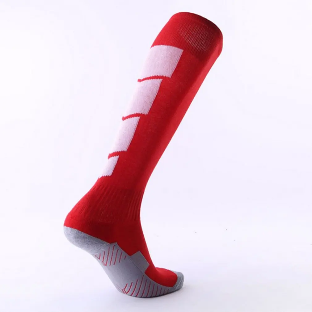 1 Пара Противоскользящие футбольные спортивные носки мужские футбольный