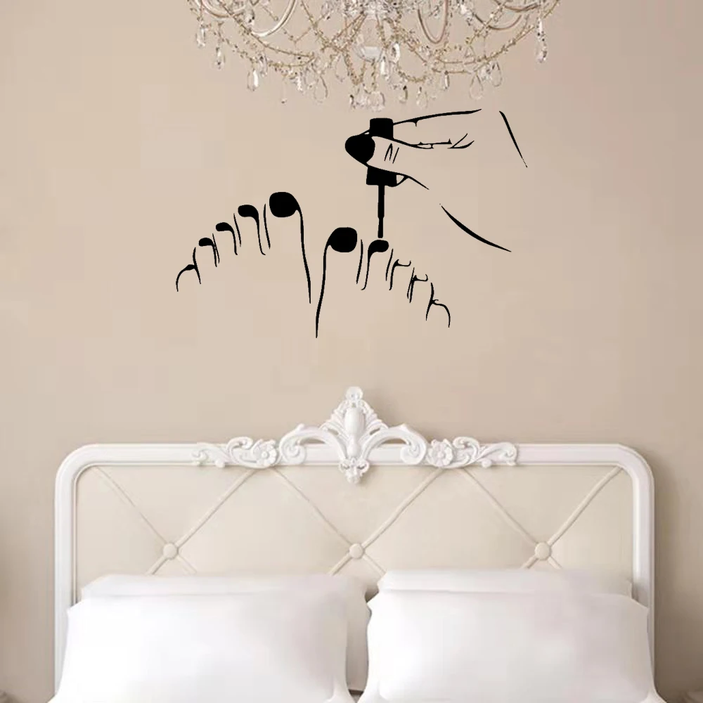 Креативные современные модные обои для ногтей наклейки на стену наклейка