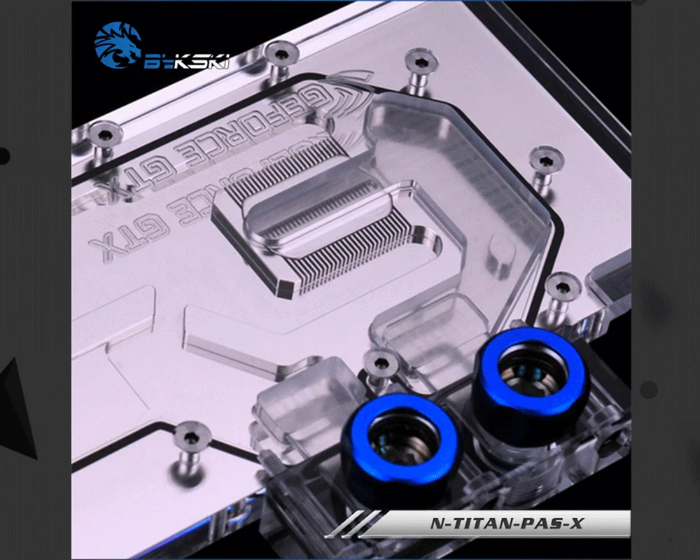 Bykski N-TITAN-PAS-X полное покрытие Графика карты водяного охлаждения блока для NewFounder GTX Titan X-Паскаль, GTX1080Ti/1080/1070, M6000
