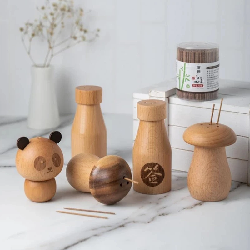 

Мини-держатель для зубочисток в форме Грибов