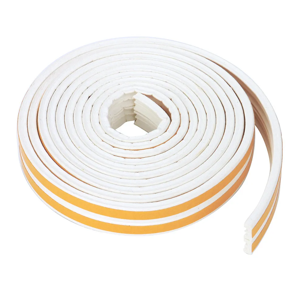 Самоклеящаяся уплотнительная лента для окон и дверей 5 м тип D/E/P/I аксессуары