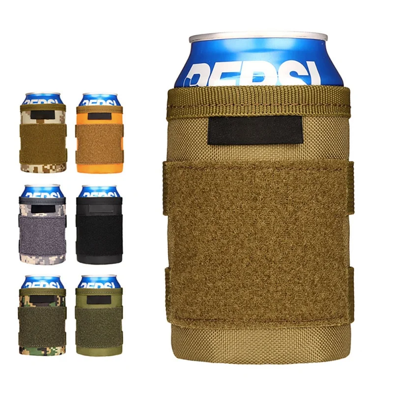 

Портативные банки для пива для кемпинга на открытом воздухе, пикника, бутылки для напитков, набор для пива в тактическом стиле, кулер для нап...