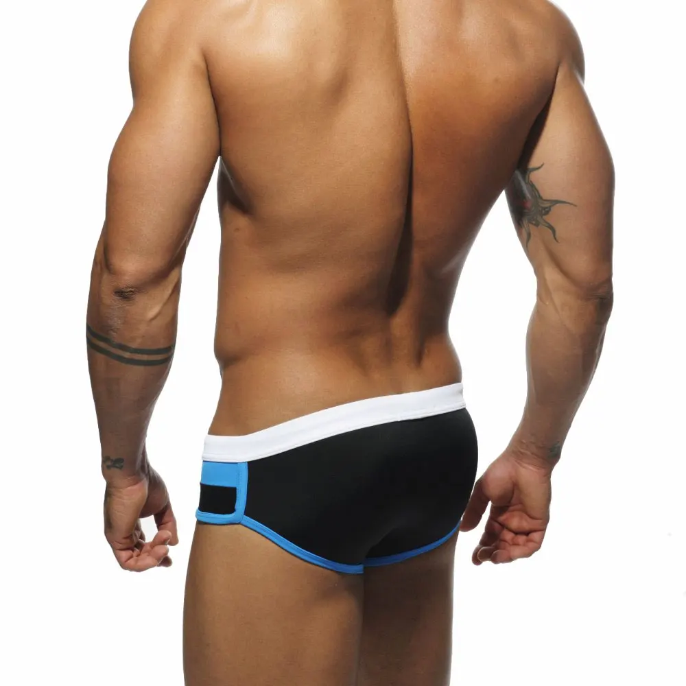 

Swimming Briefs Low Waist Swimwear Drop with Push-up Pad Sexy Shorts Trunks Boxers Summer Mens Swimming Shorts Swim Men