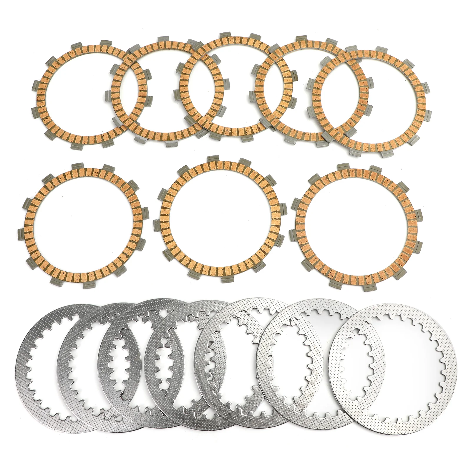 

Artudatech Clutch Kit Steel & Friction Plates fit for Yamaha YZF R6 YZF600 YZF R6S YZF600 4FN-16321-00 3J2-16324-00 Motor Parts