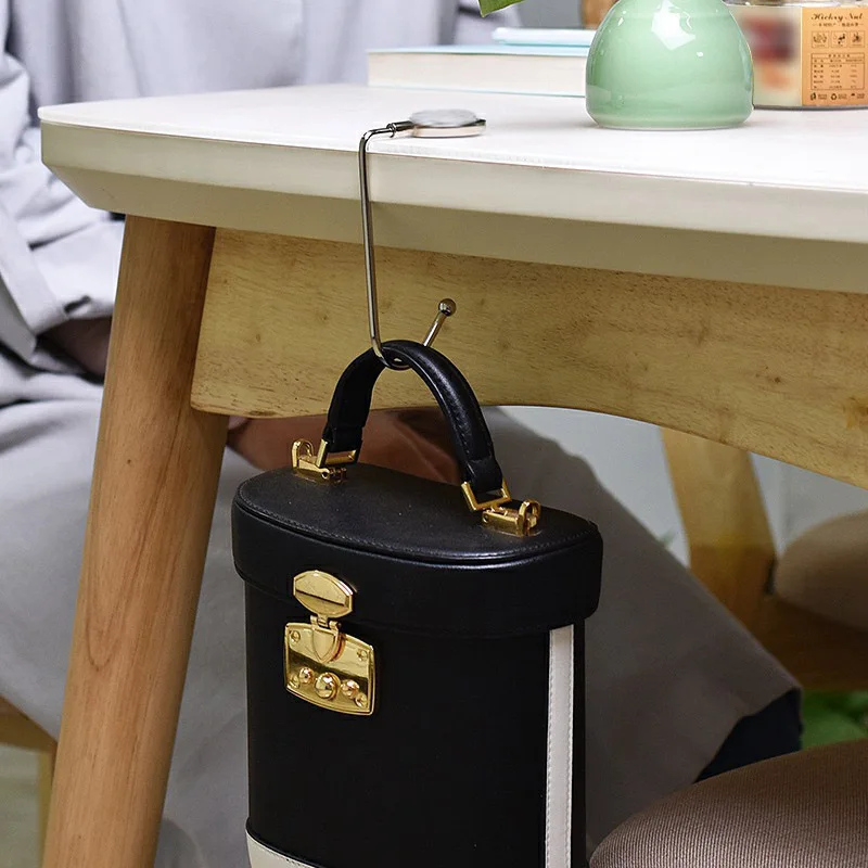 Креативная вешалка на крючок для сумок портативная настольная держатель