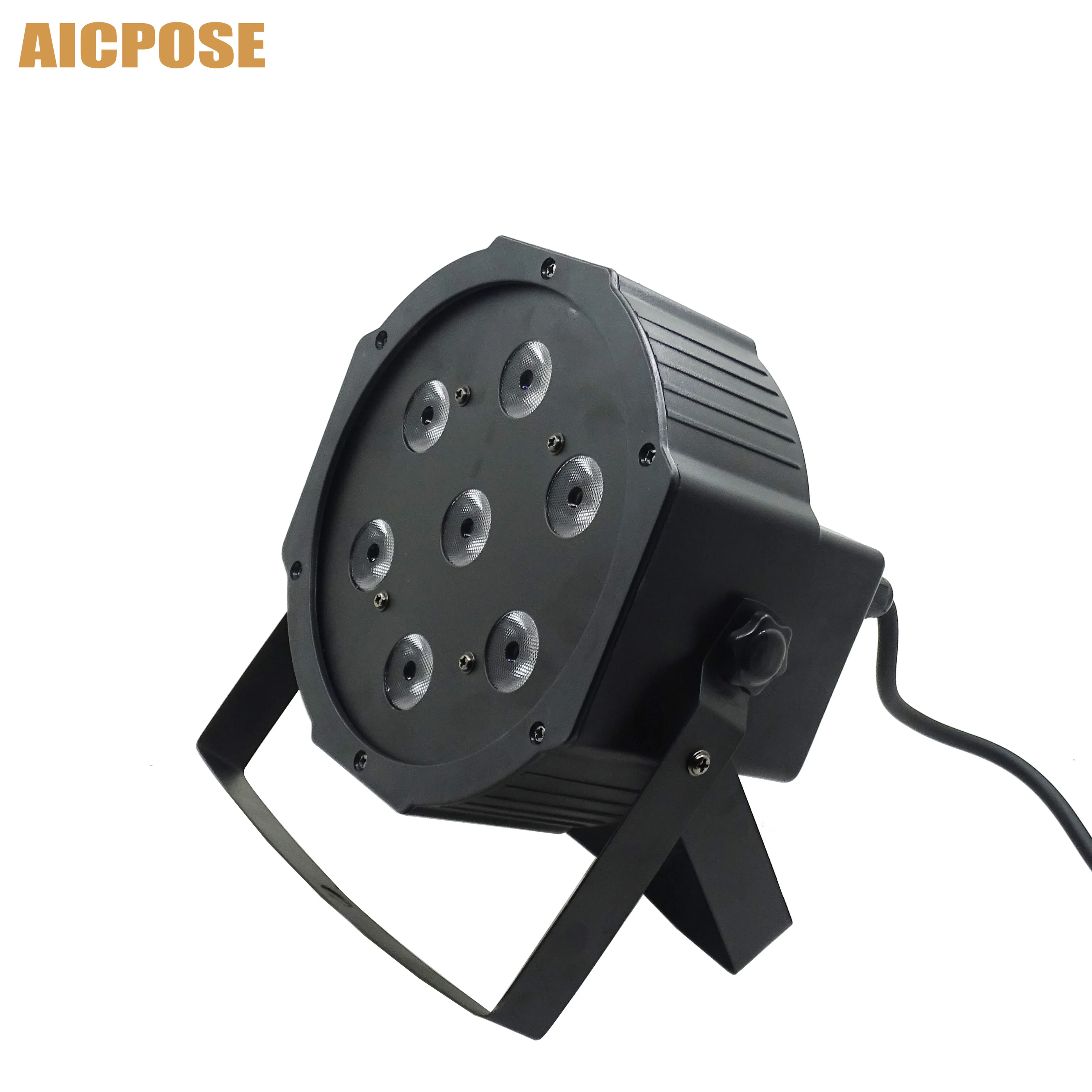 7x10 Вт светодиодные лампы Par RGBW 4 в 1 7*10 Светодиодная лампа пятна DMX512 Освещение для