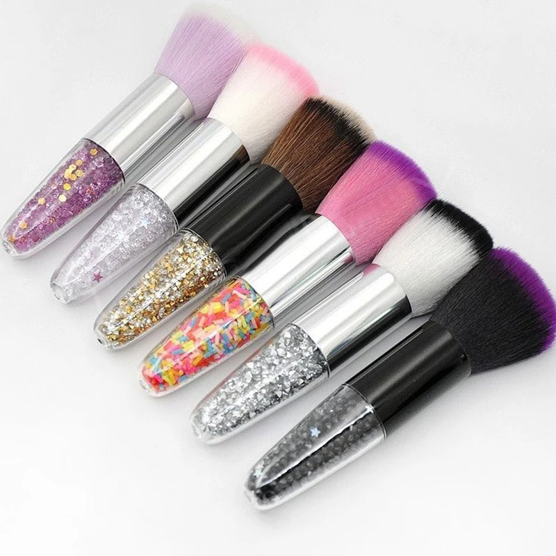 

1Pc Makeup Brush Face Cheek Contour Blusher Nose Foundation Loose Power Cosmetic Make Up Brushes Tool Powder Blush Brush