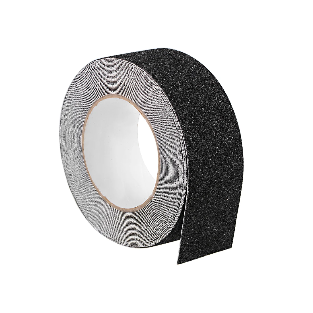 

Uxcell Anti Slip Tape 80 Grit Frosted Surface PVC Warning Tape Waterproof for Steps, 33 Ft x 2 Inch Black
