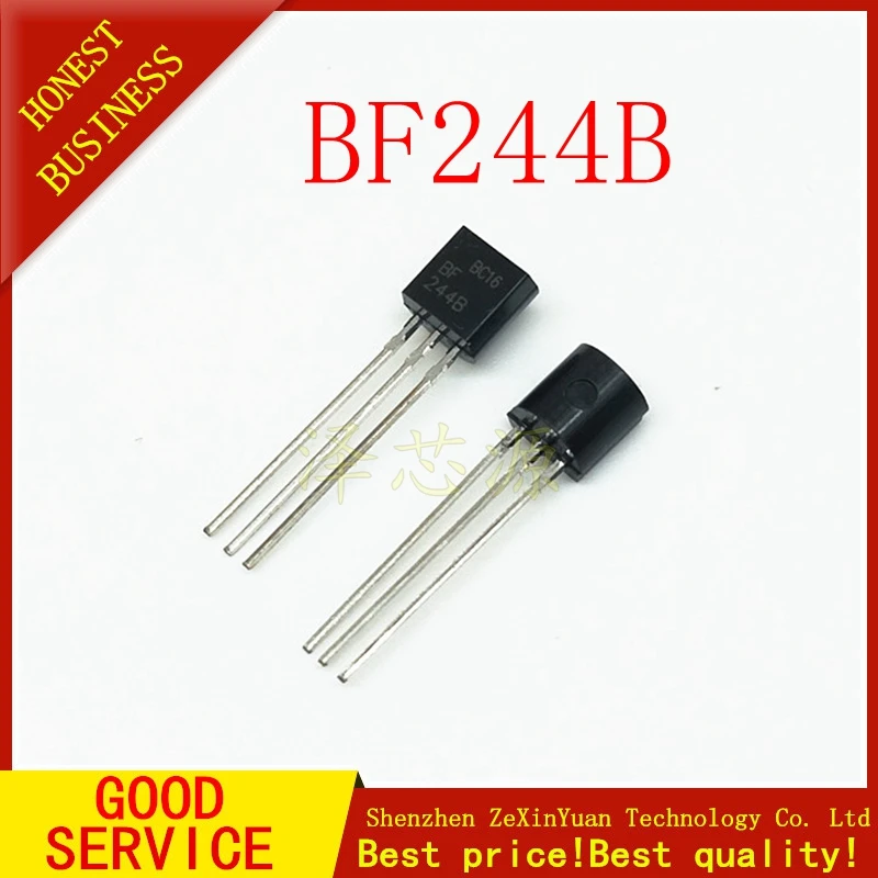 Бесплатная Доставка 10 шт. BF244B IC AMP RF N CH 30V TO 92 244 BF244 3 лучшего качества|Аксессуары
