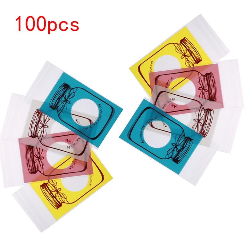 100 шт мультяшных конфет печенья упаковочные сумки Подарочная сумка