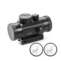 1x40 red dot scope sight tactical rifle scope green red dot collimator dot with 11mm20mm rail mount airsoft air hunting