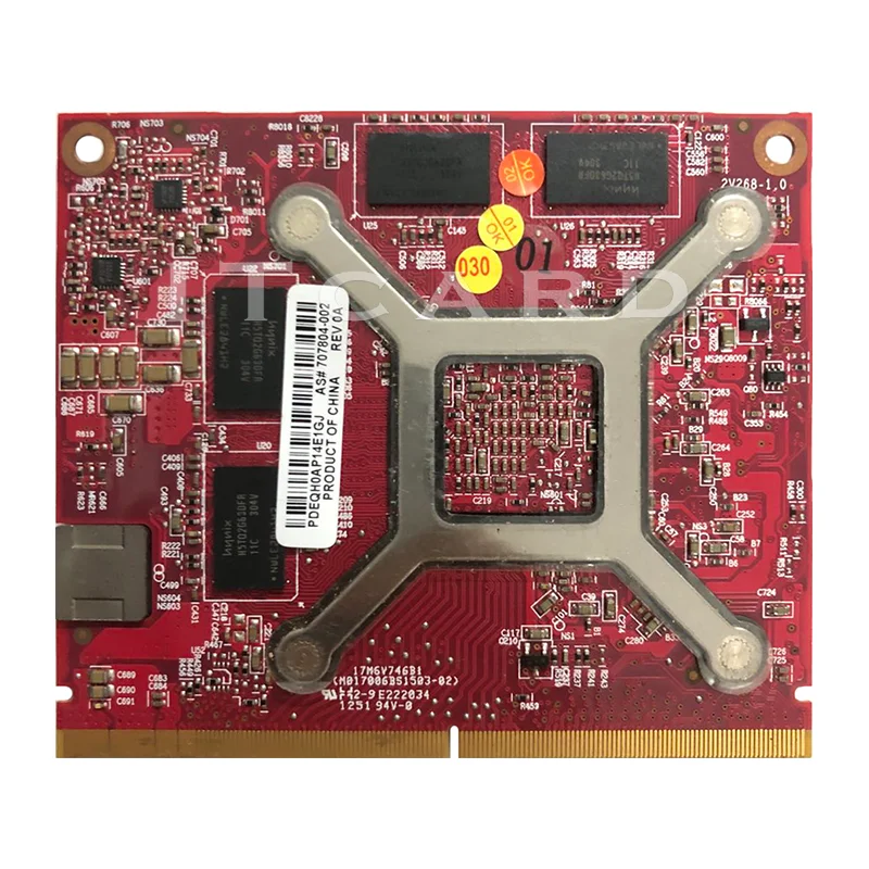 Видеокарта Radeon HD7650A HD7650 215-0803043 DDR3 2 ГБ с X-кронштейном для HP Eliteone 600 800 Compaq 8200 8300 Envy20 23