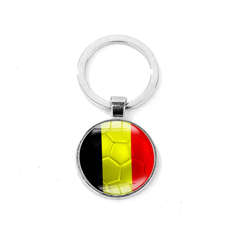 Модный Мир брелок для ключей флаг США Великобритания Бразилия Россия креативный