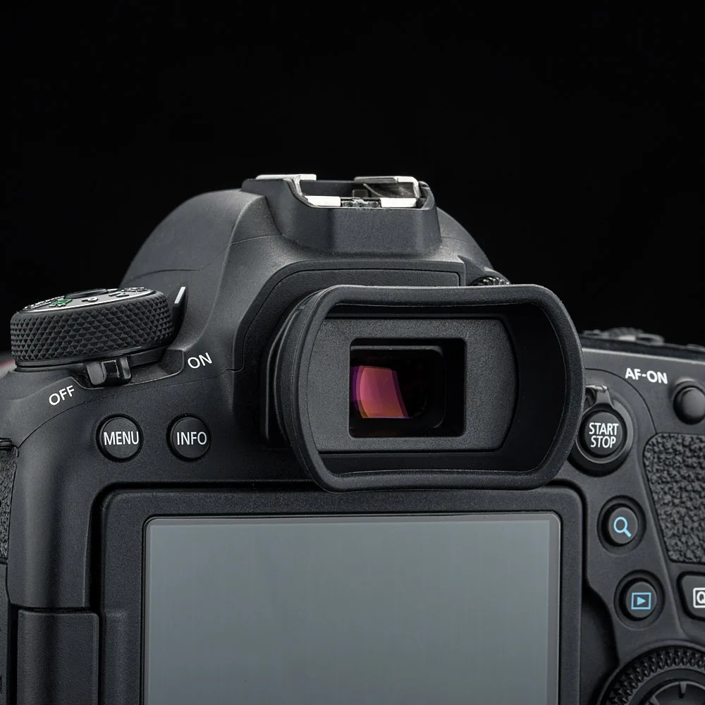 Soft Long Viewfinder Eyecup Eyepiece for Canon EOS 90D 80D 70D 60D 77D 6D Mark II 5D 50D 40D 30D EB EF Eye cup | Электроника