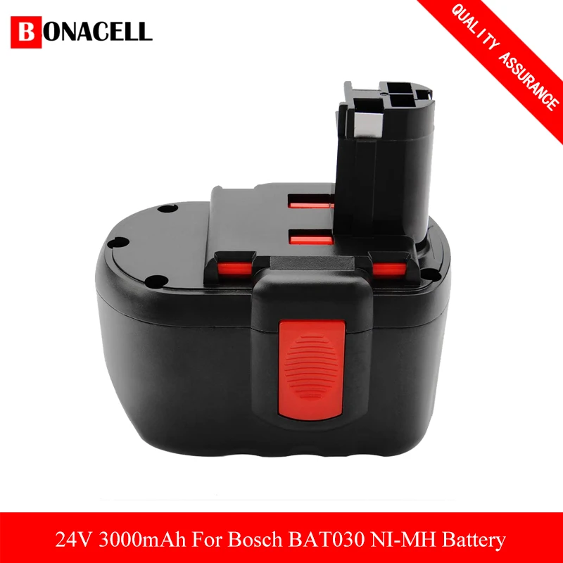 Никель металлогидридный аккумулятор 24 в 3000 мАч для Bosch BAT030 BAT031 BAT240 BAT299 2 607 335 268 279