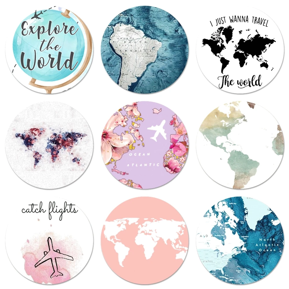 

Дорожная Магнитная открывалка для бутылок с картой мира для холодильника пива, колы Sue, открывалка для бутылок 58 мм