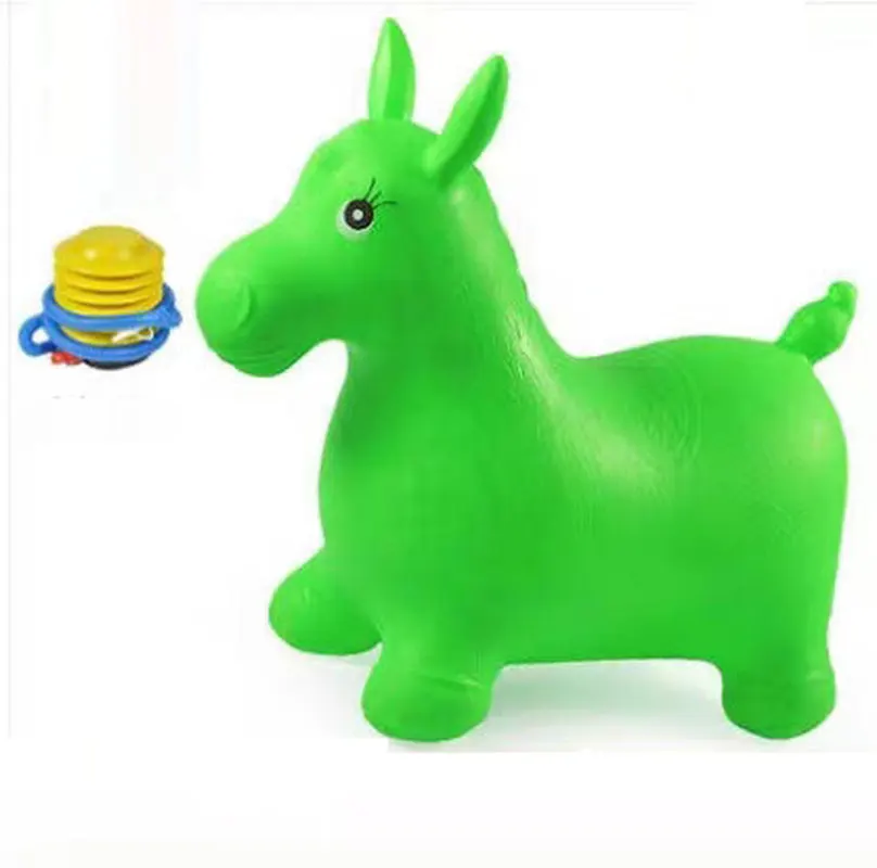 Утолщенные детские игрушки надувные прыжки Прыгающая лошадь вышибала сиденье
