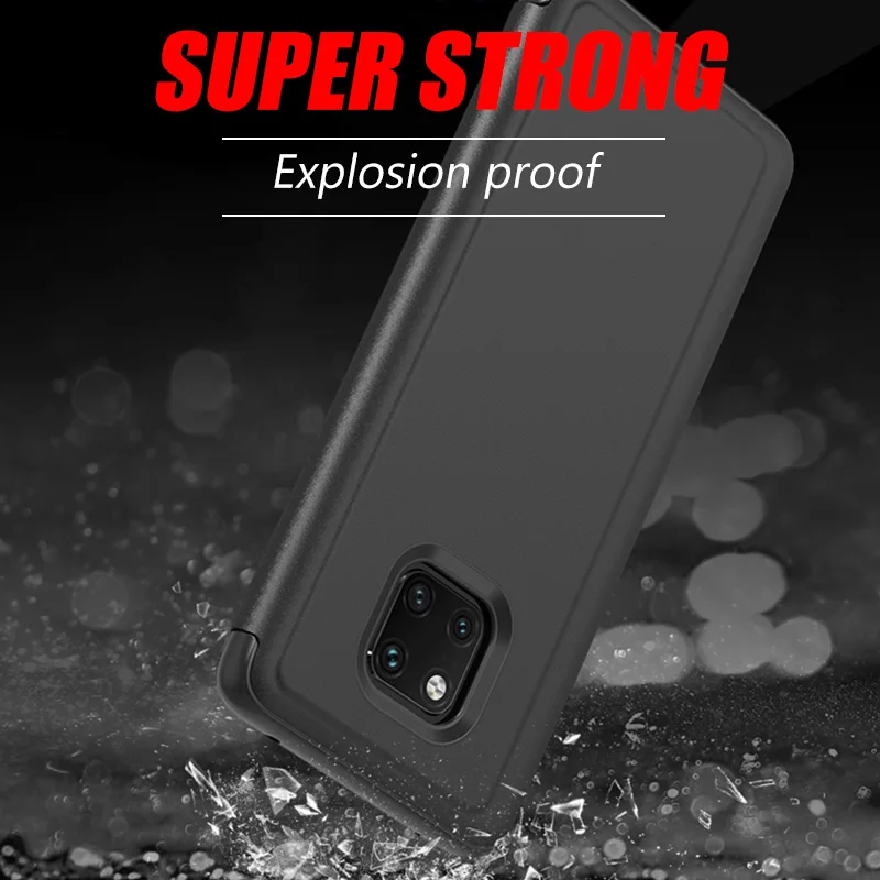 Чехол-книжка с стоя кожаный чехол для huawei P30 P10 P20 lite Коврики 20 10 Pro P Smart плюс Honor 9 9i 10 Lite Nova 3 3i 3E 4 4E