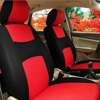 high quality car seat covers universal fit polyester 3mm composite sponge car styling lada car cases seat cover accessories