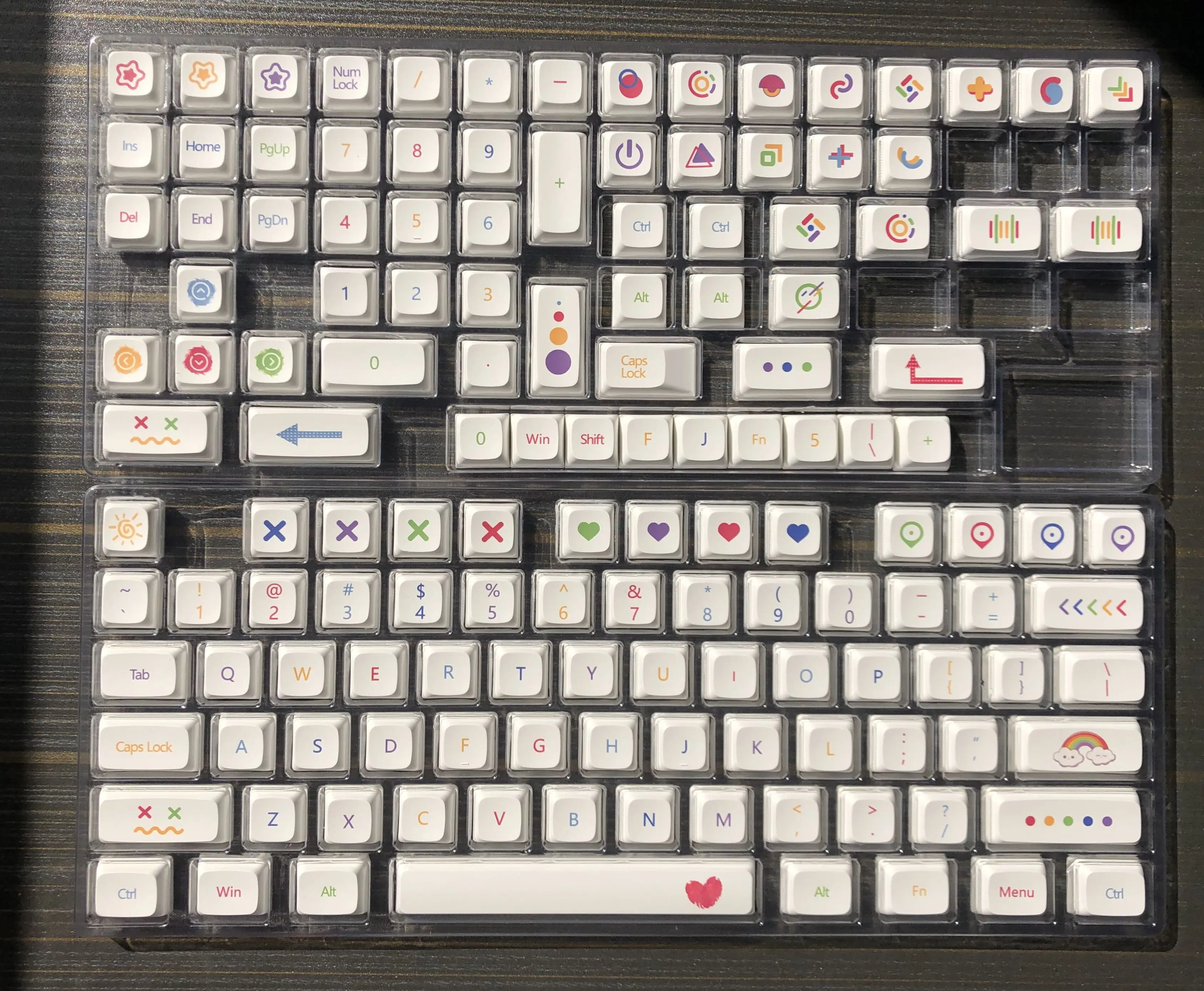 

1 Set Pencil Key Caps PBT 5 Sides Dye Subbed Keycap For MX Switch Mechanical Keyboard XDA Profile Free Keycaps Puller