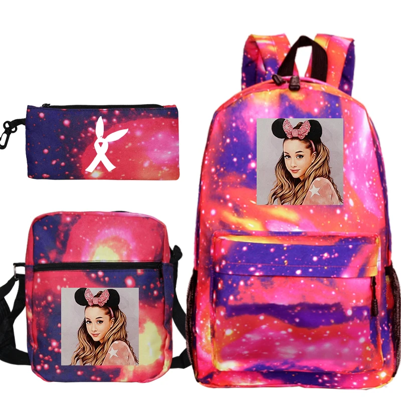 bagpack 17 Модная сумка Mochila Ariana Grande, рюкзак с принтом, школьная сумка для мальчиков и девочек, дорожная сумка, рюкзак для ноутбука-подростка, пеналы для ручек - Цвет: bagpack 17