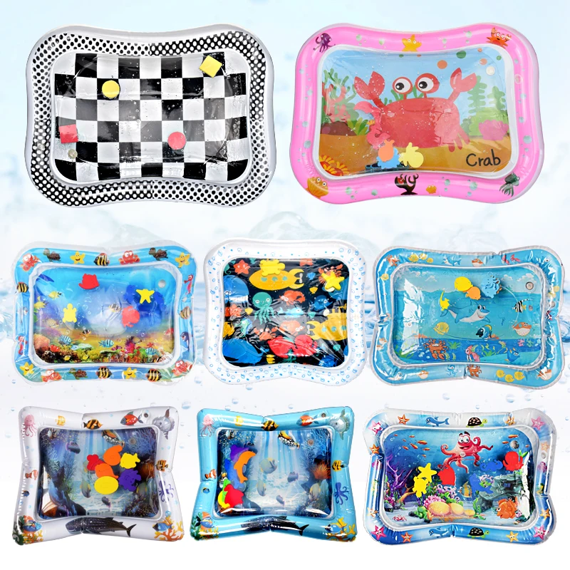 

Baby Water Mat Inflatable Cushion Infant Toddler Water Play Mat for Children Early Education Developing Baby Toy Summer Toys