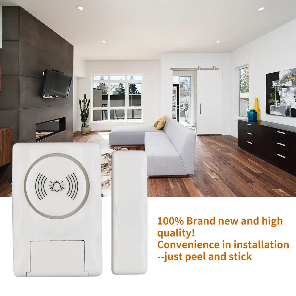 Беспроводная охранная сигнализация с магнитным датчиком для дома входной двери