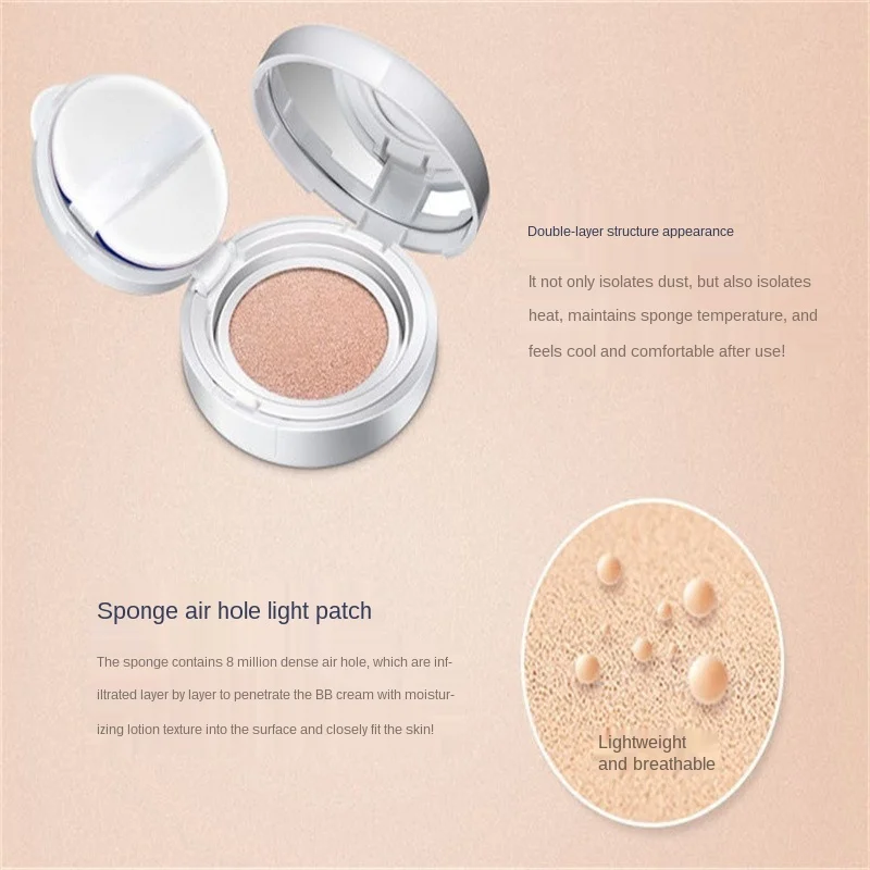 

Air Cushion BB Cream Isolation BB Nude Concealer Oil Control Moisturizing Liquid Foundation CC Cream