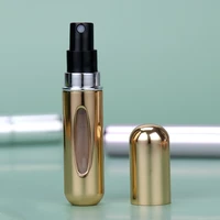 5ml portable mini refillable perfume bottle with spray scent pump empty cosmetic containers bottle for travel