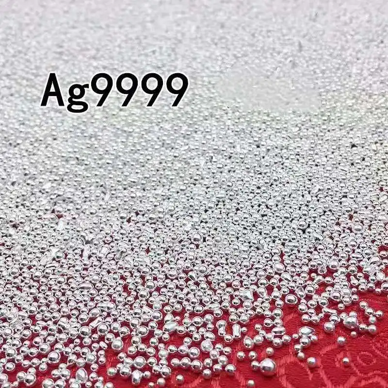 

Ag 9999 Silver Raw Material Particles