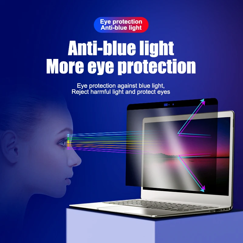 Магнитный фильтр конфиденциальности антишпионские экраны из ПЭТ Защитная