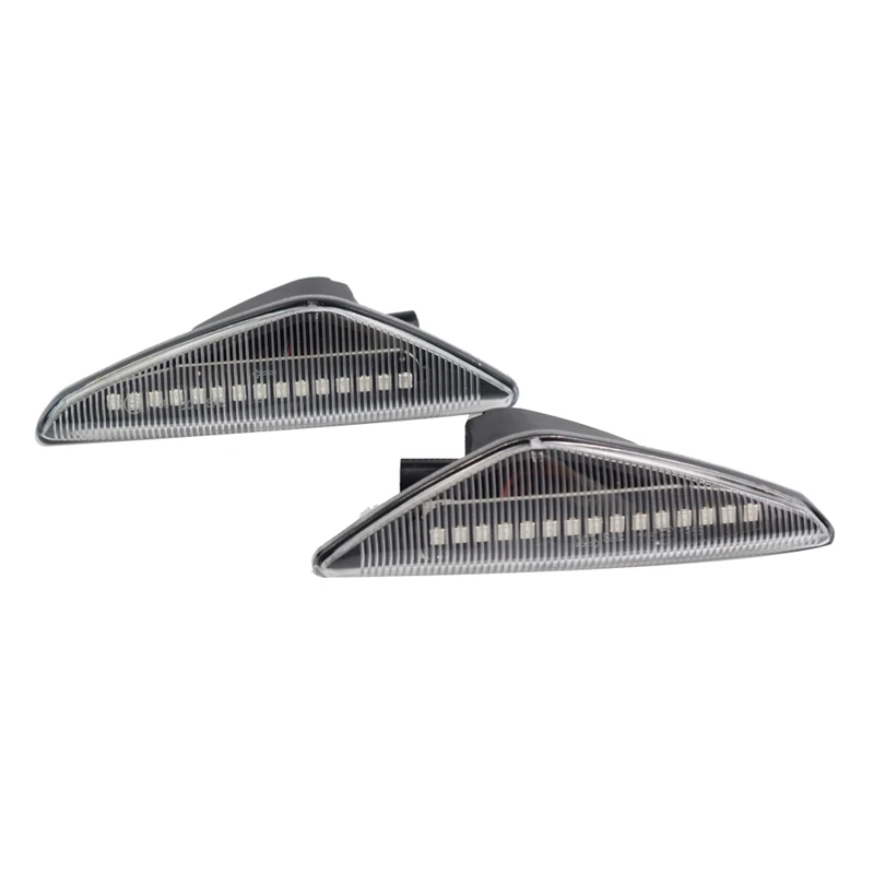 

2Pcs Car Dynamic LED Side Marker Light Turn Signal Light For-BMW X3 F25 X5 E70 X6 E71 E72 2008-2014