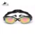 Плавательные очки профессиональные прочные силиконовые плавательные очки Анти-туман Анти-УФ Водонепроницаемый взрослый арена плавательные очки цветные - изображение