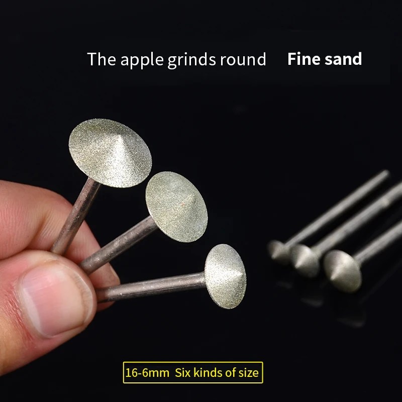 Бирюзовая Нефритовая плотная искусственная Яблочная круглая Фаска Инструмент