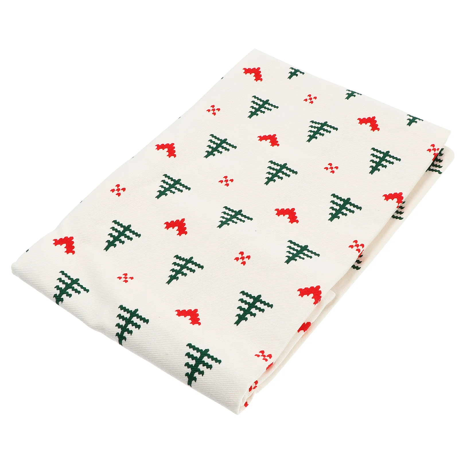 

1 Pc Simple Table Napkin Christmas Party Napkin Decorative Dish Towel (White)