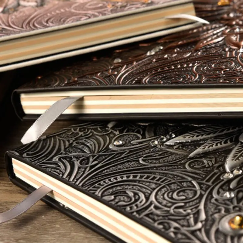 Винтажный Ретро Феникс Длинная жизнь птица тема выстроились бумага Note Book 100 листов школьный журнал офисные принадлежности 19QA
