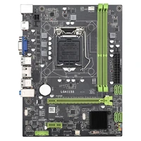 lga1155 computer motherboard ddr3 memory with sata support intel core dual channel meticulous workmanship durable motherboard