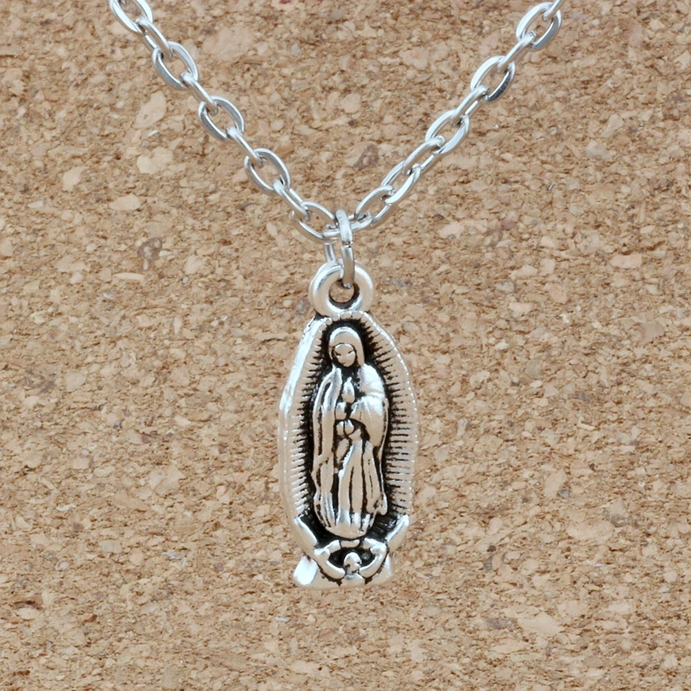 2 шт./лот Дева Мария подвеска из сплава ожерелья ювелирные изделия сделай сам 23 6