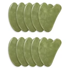 Скребок гуаша из гуа-Ша массаж нефрита для лица, 10 шт.