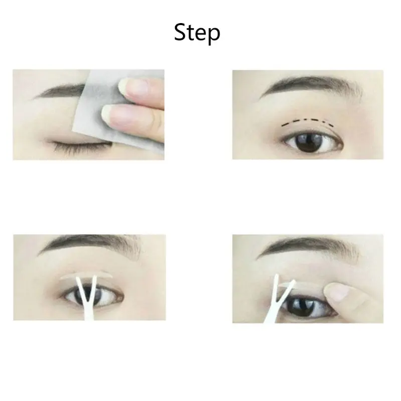 150 пар дышащая лента для век макияжа украшение большого глаза невидимые двойные