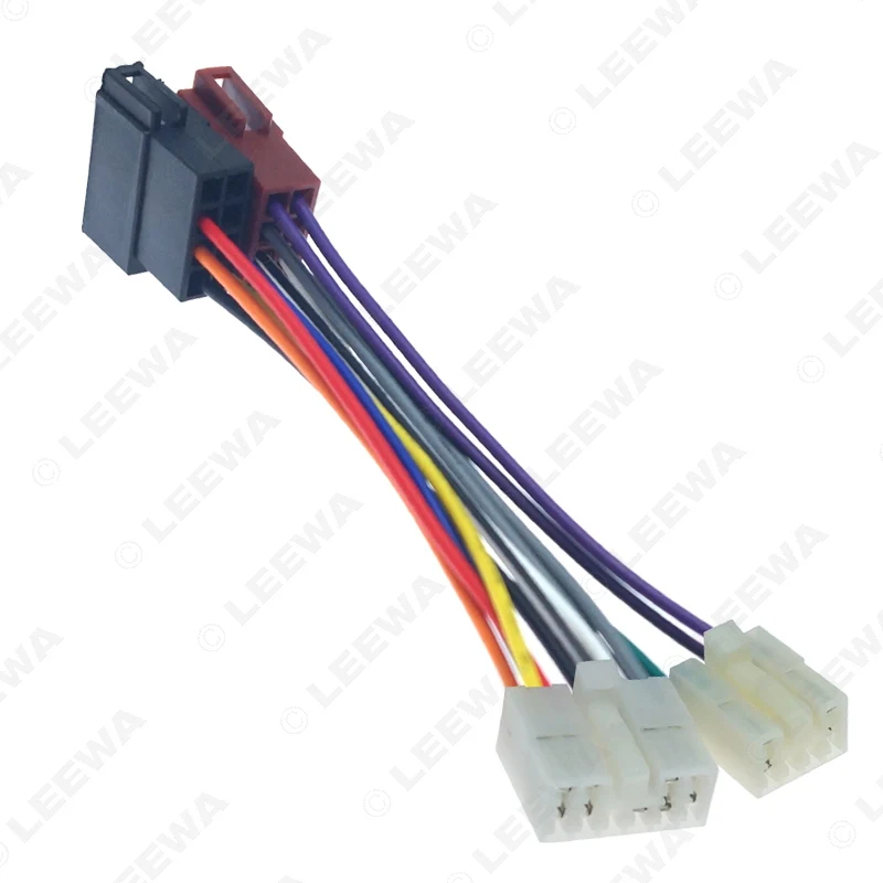Переходник для автомобильного стерео LEEWA адаптер жгута проводов Toyota Lexus Daihatsu ISO CD